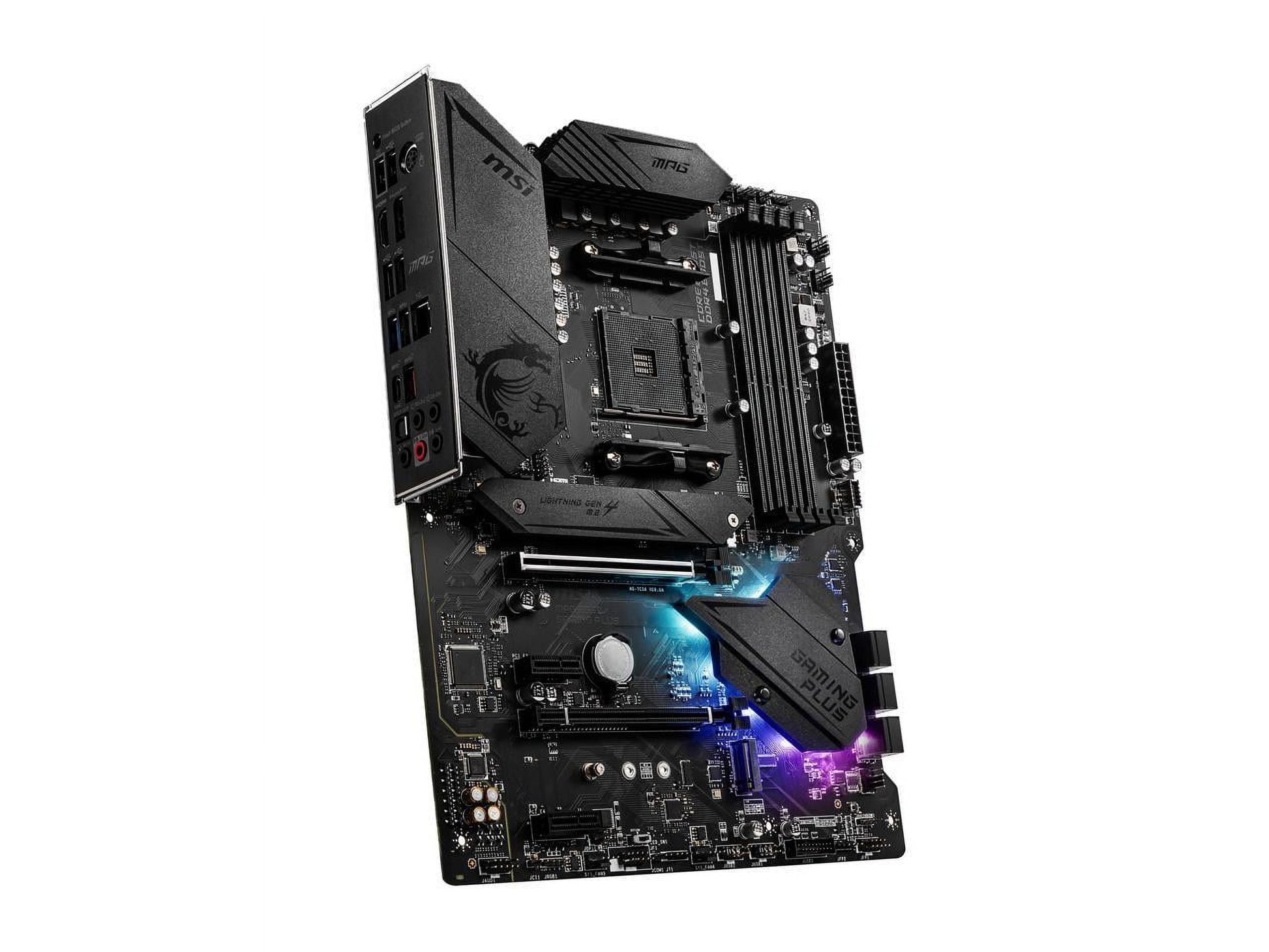 MPG B550 GAMING plus AM4 AMD B550 SATA 6Gb/S USB 3.0 ATX AMD Motherboard