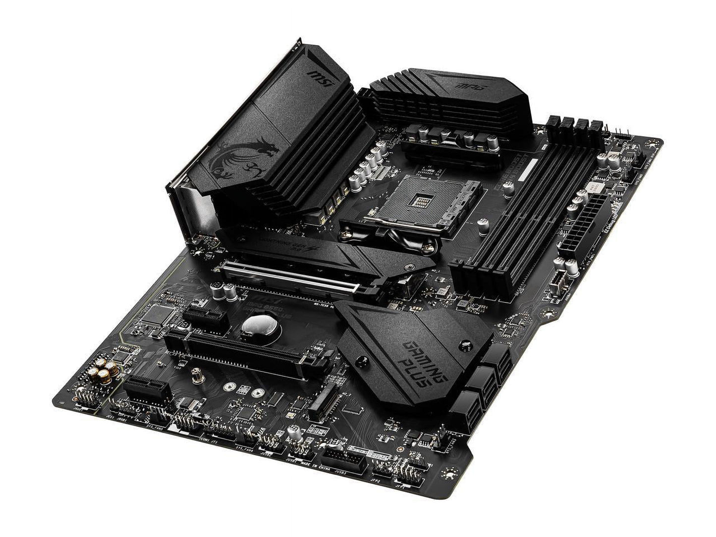MPG B550 GAMING plus AM4 AMD B550 SATA 6Gb/S USB 3.0 ATX AMD Motherboard